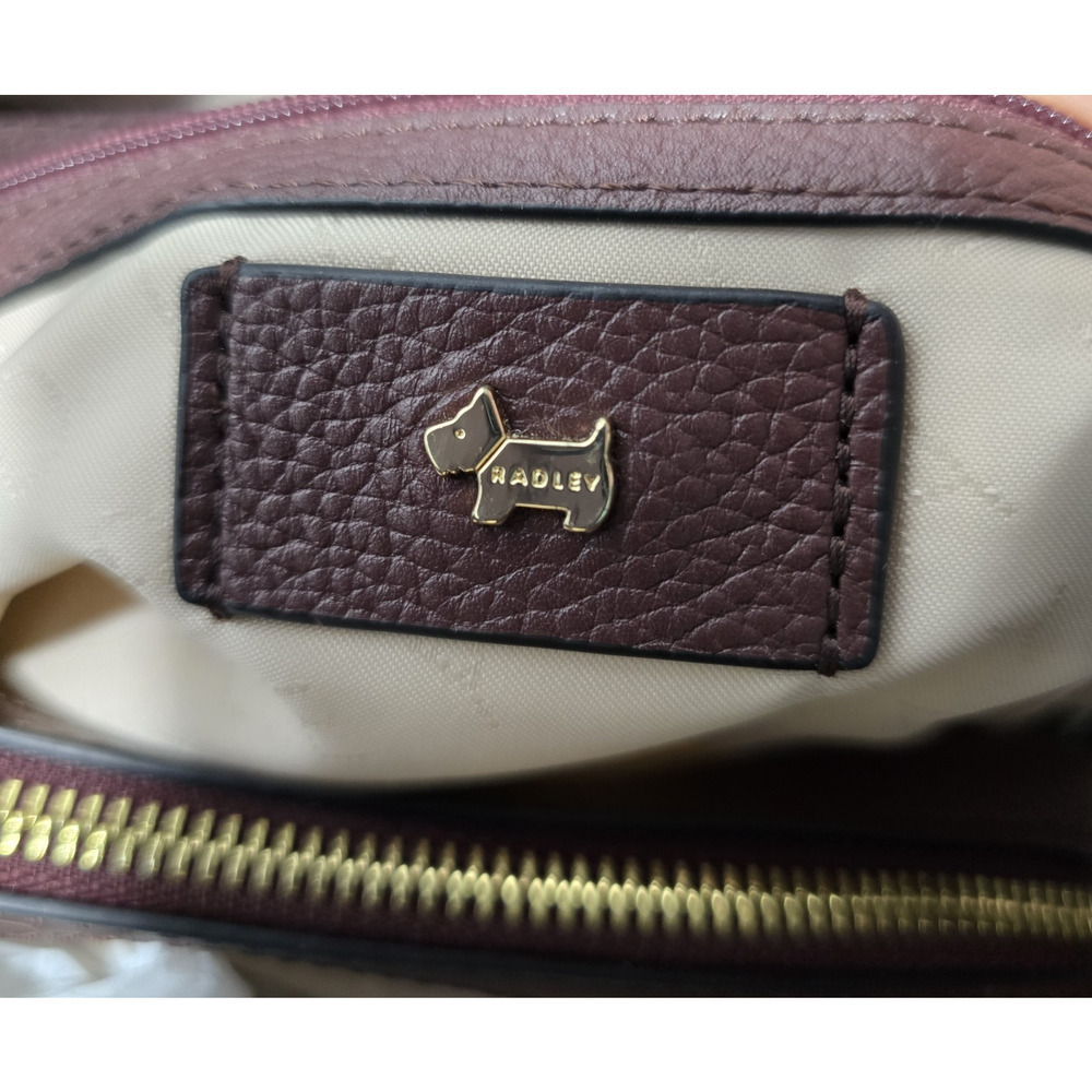 Radley London Baylis Road Medium Multiway Grab Bag Brown Leather/ Embossed Croc - Picture 11 of 11